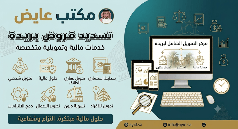 تسديد قروض بريدة